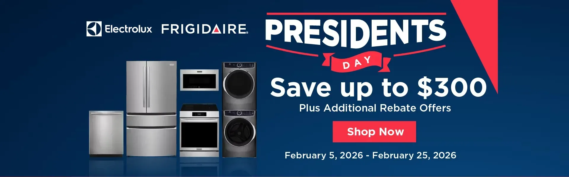 Electrolux Presidents Day Sale